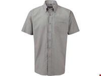 Russell Men's Short Sleeve Easy Care Oxford Shirt
