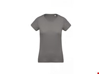 Kariban Dames-t-shirt BIO-katoen ronde hals