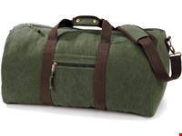 Quadra Vintage canvas weekendtas