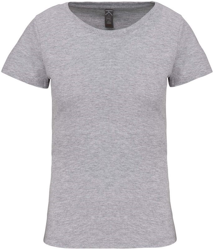 Kariban Dames-t-shirt BIO150 ronde hals