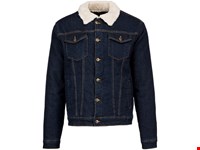 Kariban Herenjas van denim met sherpavoering