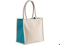 Kimood Shopper van katoen/jute - 17 L