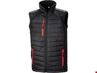 Result BLACK COMPASS PADDED SOFT SHELL GILET