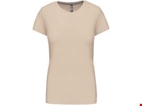 Kariban Dames t-shirt ronde hals korte mouwen