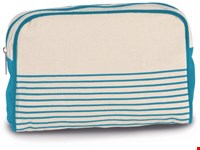 Kimood Toilettas van canvaskatoen - marinestijl