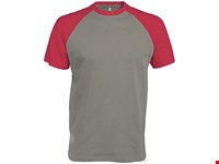 Kariban Baseball - Tweekleurig T-shirt