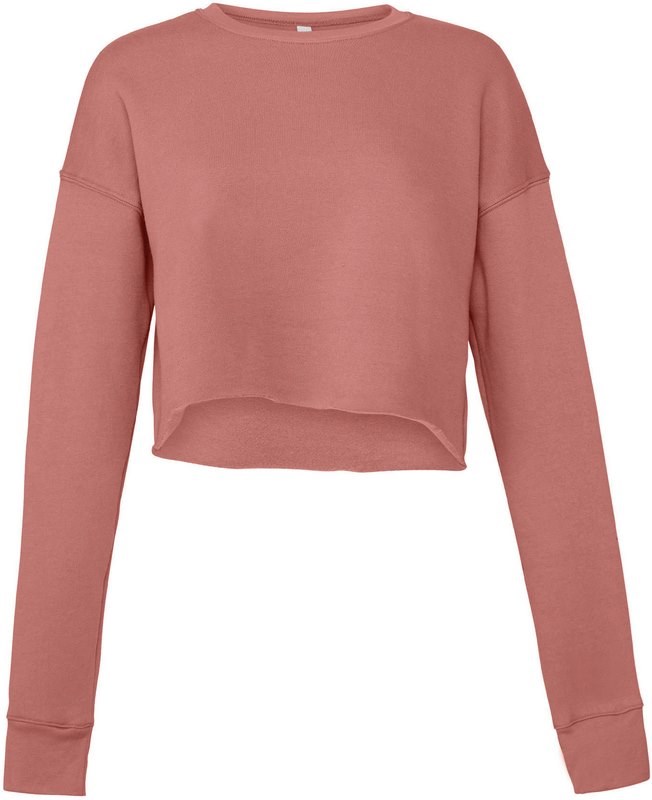 Bella + Canvas Women's Cropped Crew Fleece