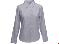 Fruit of the Loom Lady-fit Long Sleeve Oxford Shirt (65-002-0)
