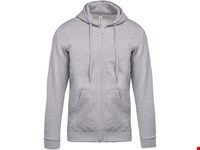 Kariban Sweater met rits en capuchon