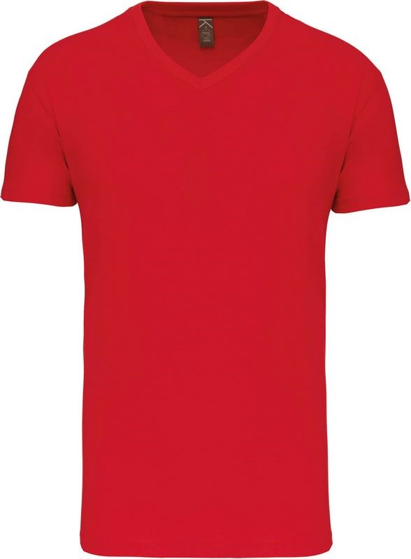 Kariban Heren-t-shirt BIO150 V-hals