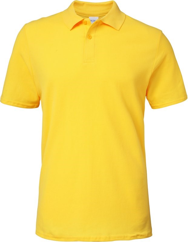 Gildan Herenpolo Softstyle Dubbele piqué
