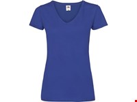 Fruit of the Loom Lady-fit Valueweight V-neck T (61-398-0)