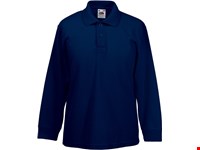 Fruit of the Loom 65/35 Kids' long sleeve polo shirt