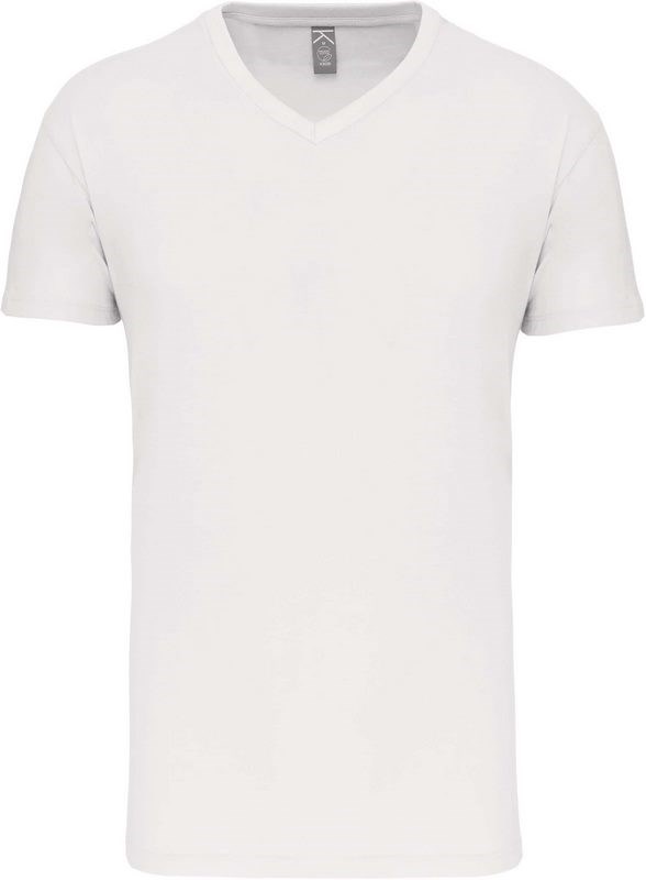 Kariban Heren-t-shirt BIO150 V-hals