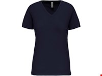 Kariban Dames-t-shirt BIO150 V-hals
