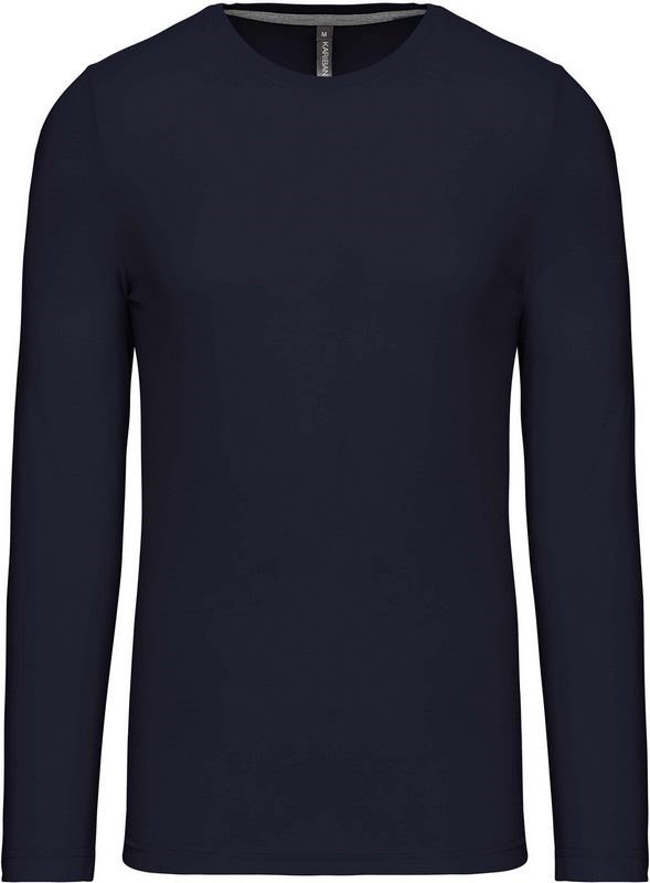 Kariban T-shirt ronde hals lange mouwen