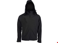 Kariban Heren Afneembare hooded softshell jas