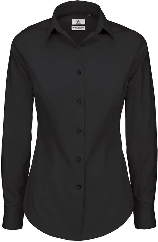 B&C Black Tie Ladies' stretch shirt