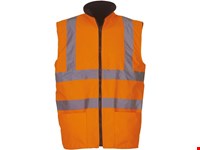 Yoko Signalisatie omkeerbaar fleece gilet