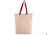 Kimood Shopper met plooi en contrasterend hengsel