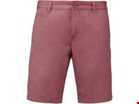Kariban Herenbermuda met verwassen look