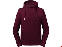 Russell Sweater met capuchon en opstaande kraag Pure Organic