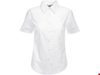 Fruit of the Loom Lady Fit Oxford Shirt Short Sleeves (65-000-0)