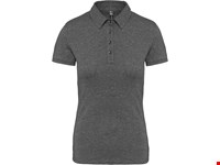 Kariban Damespolo korte mouwen van jersey