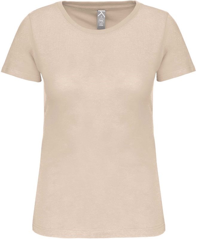 Kariban Dames-t-shirt BIO150 ronde hals