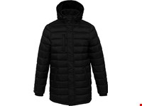 Kariban Lichte herenparka met capuchon