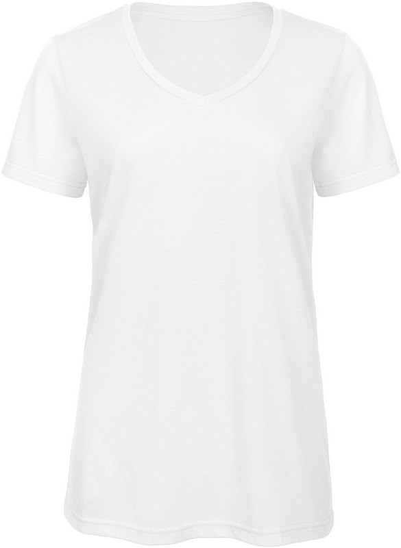 B&C TriBlend V-neck TEE / Woman