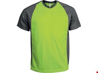 PROACT® Tweekleurig sport-t-shirt unisex