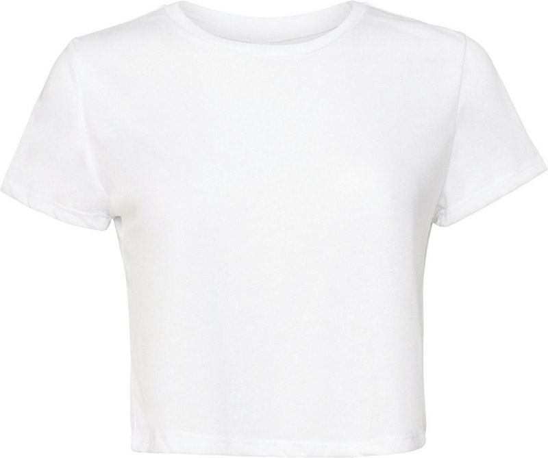 Bella + Canvas Women's Flowy Cropped Tee