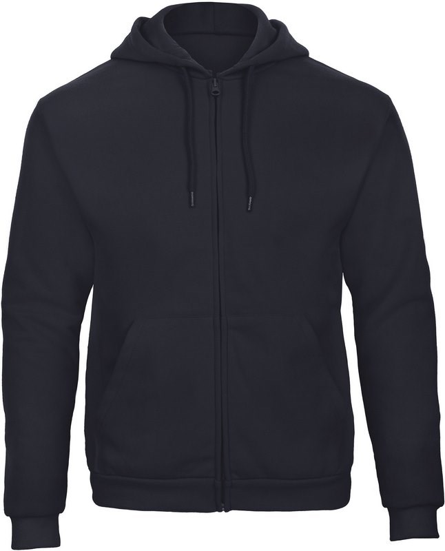 B&C ID.205 Hooded Full Zip Sweatshirt