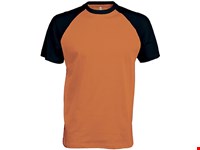 Kariban Baseball - Tweekleurig T-shirt