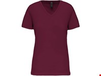Kariban Dames-t-shirt BIO150 V-hals