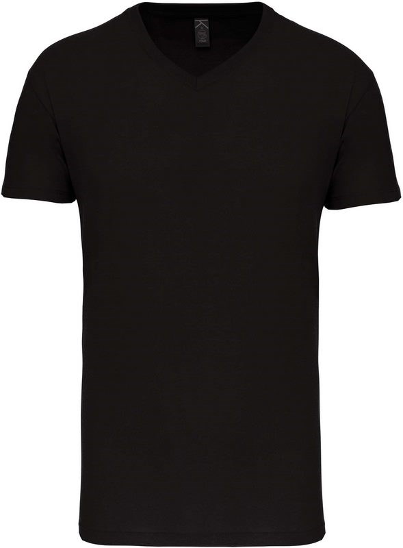 Kariban Heren-t-shirt BIO150 V-hals