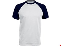 Kariban Baseball - Tweekleurig T-shirt