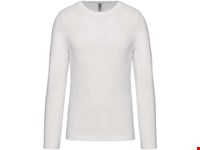 Kariban T-shirt ronde hals lange mouwen