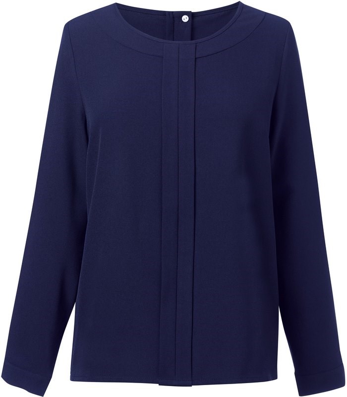 Brook Taverner Blouse in Chinese crêpe Roma