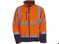 Yoko Signalisatie jack van softshell