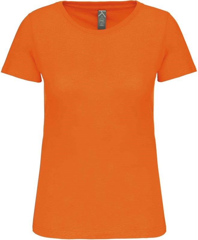 Kariban Dames-t-shirt BIO150 ronde hals