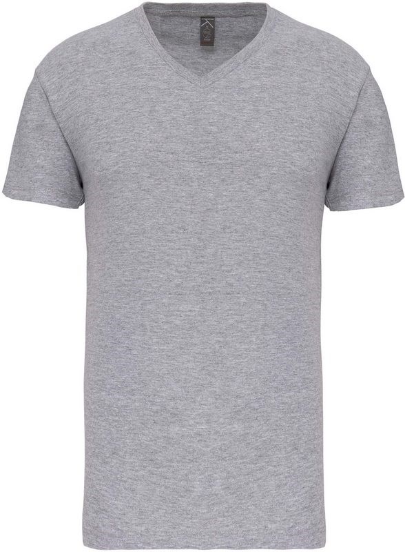 Kariban Heren-t-shirt BIO150 V-hals