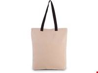 Kimood Shopper met plooi en contrasterend hengsel