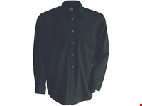 Kariban Heren non-iron overhemd lange mouwen