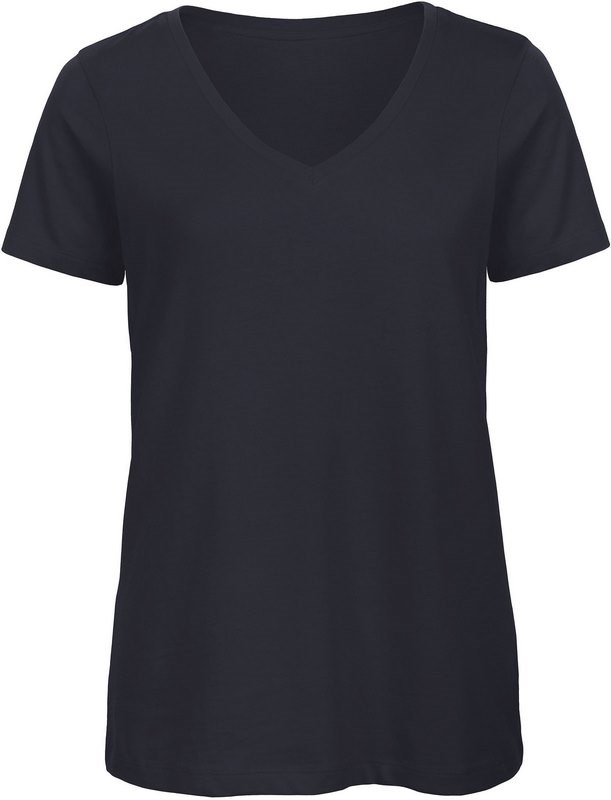 B&C Organic Cotton Inspire V-neck T-shirt / Woman