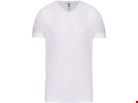 Kariban T-shirt korte mouwen V-hals