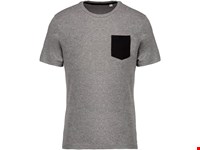 Kariban T-shirt BIO-katoen met borstzakje