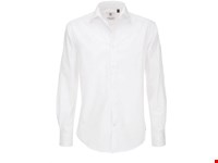B&C Black Tie Men's stretch shirt