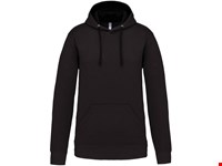 Kariban Hooded sweater met gecontrasteerde capuchon